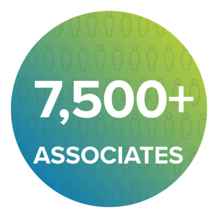 Boeing employs more than 7,500 associates.