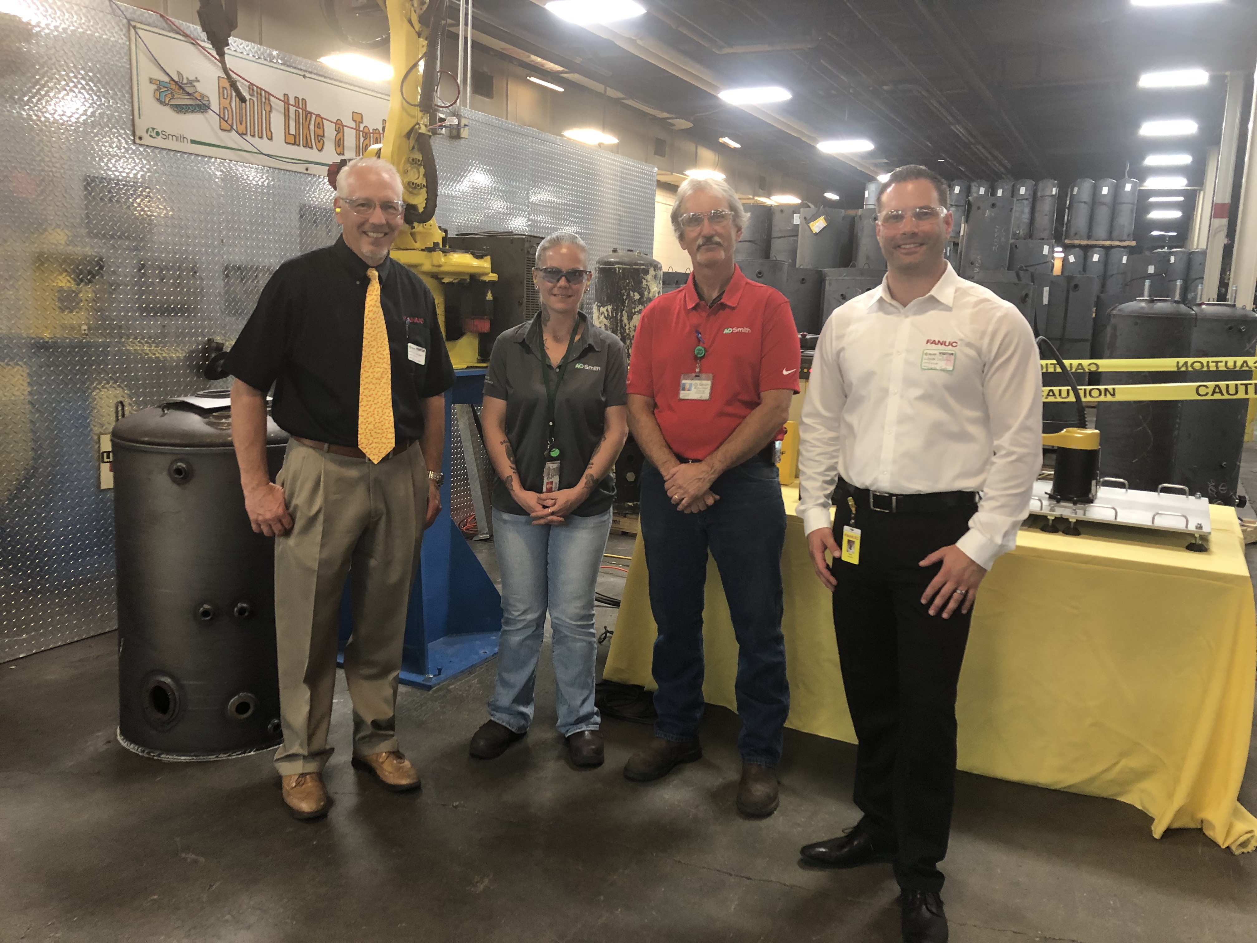 Robotic technology in the McBee facility