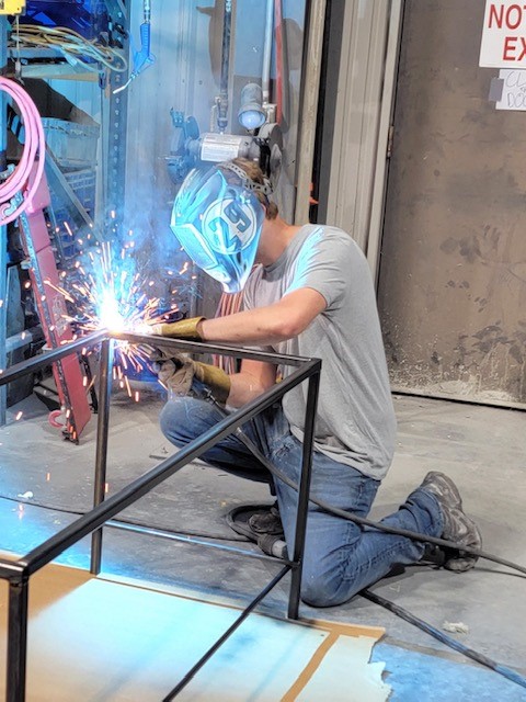 Sportsman has vertical integration to include TIG anodized aluminum welding of leaning posts and t-tops
